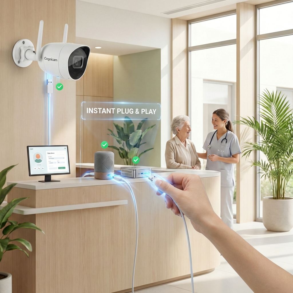 Plug & Play Setup der Cognicare Lösungen